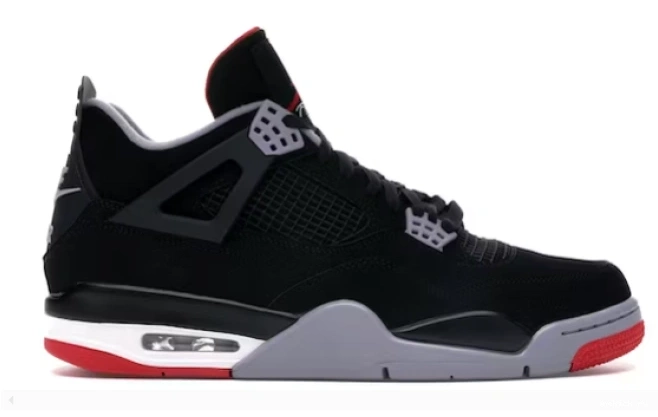 Chep Onekick 408452-060 Bred 2019 Retro Jordan 4 Air 0524